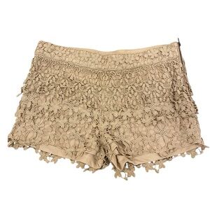 ⭐️Beige Lace Shorts⭐️